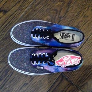 Galaxy Authentic Custom VANS Womens 8